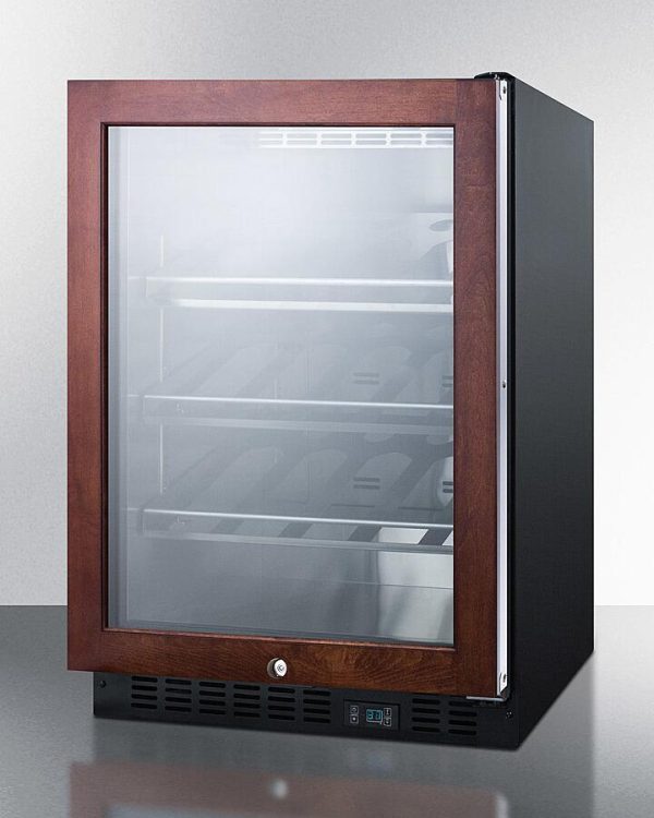 Summit - 24  Wide Single Zone Built-In Commercial Wine Cellar | [SCR610BLCHPNR] Online