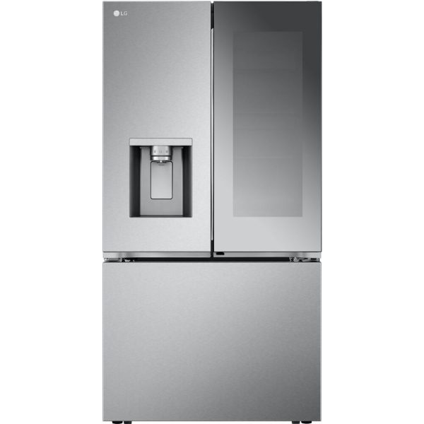 LG - 26 CF Counter Depth 3 Door French Door, Mirror InstaView DIDRefrigerators - LRYKC2606S Online Sale