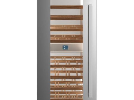 Bertazzoni - 24  Built-in Wine Cellar column - Stainless - Left swing door - Professional Series | REF24WCPIXL 23 For Sale