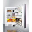 Summit - 20  3.53 cu. ft. Panel Ready Built-in or Freestanding Compact Refrigerator - ADA Compliant | ALR46WIF For Discount