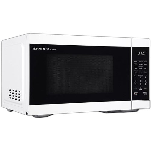 Sharp - 1.1 CF Countertop Microwave OvenMicrowaves - SMC1161HW Hot on Sale