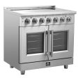 Forno - Massimo 36  Freestanding French Door Electric Range - FFSEL6955-36 Cheap