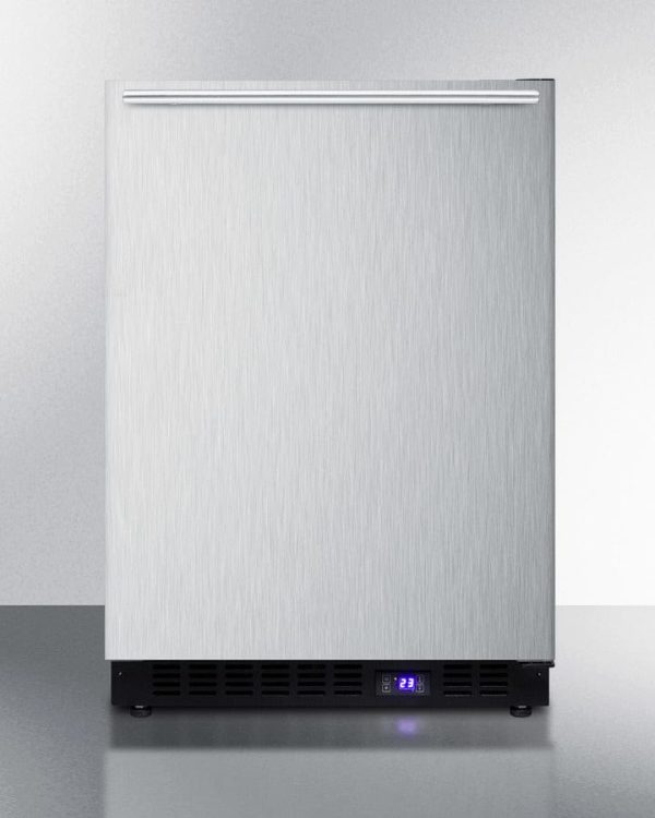 Summit - 24  Wide Built-In All-Freezer With Icemaker | [SCFF53BXCSSHHIM] Cheap