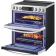 LG - 7.3 CF Smart Electric Double Oven Slide-In, ProBake, Convection, Air FryElectric Slide-in - LTEL7337F For Discount