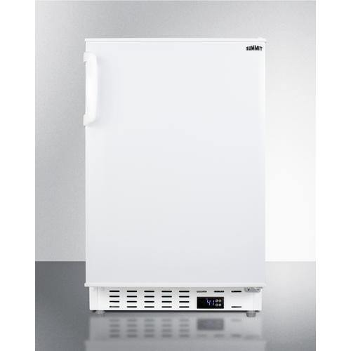 Summit - 20  3.53 cu. ft. White Built-In or Freestanding All-Refrigerator - ADA Compliant | ALR46W Online Hot Sale