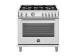 Bertazzoni - 36 inch Dual Fuel Range, 6 Burners, Electric Oven - PRO365DFMXV Online Sale