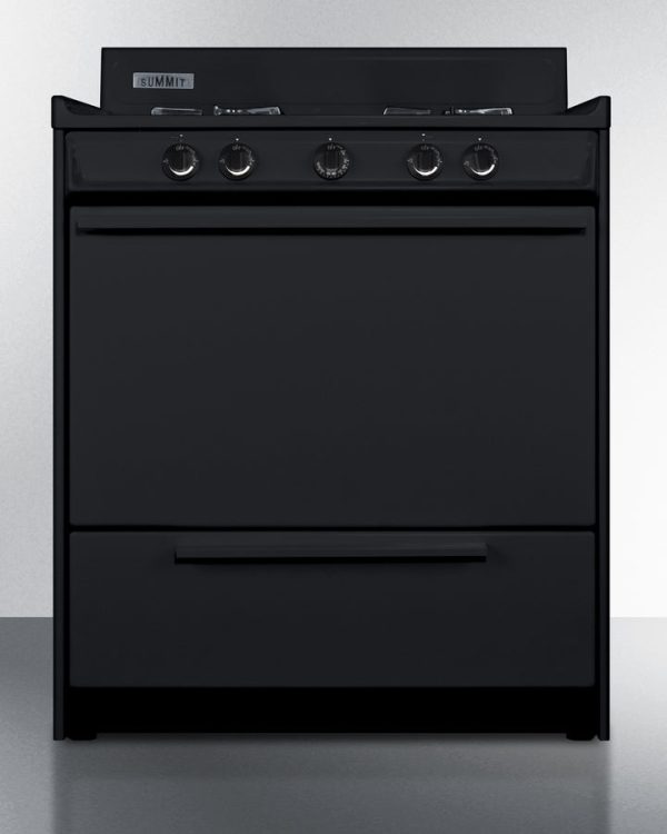 Summit - 30  Wide Gas Range, Open Burners | TNM2107C on Sale