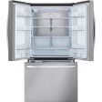 LG - 27 CF Counter-Depth 3 Door French Door with Internal Water DispenserRefrigerators - LRFLC2706S Cheap