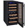 FlexCount Series 30 Bottle Dual-Zone Wine Refrigerator - Black For Discount