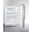 Summit - 20  2.68 cu. ft. Stainless Steel Built-In or Freestanding Refrigerator - ADA Compliant | ALRF48CSSHV Online Hot Sale