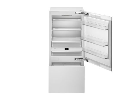 Bertazzoni - 36  Built-in Bottom Mount Refrigerator with Ice Maker and Water Dispenser, Panel Ready - REF36BMBZPNV Online