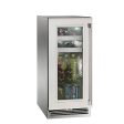 Perlick - 15  Signature Series Marine Grade Beverage Center with fully integrated panel-ready glass door, with lock - HP15BM Online Sale