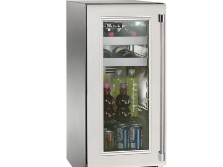 Perlick - 15  Signature Series Marine Grade Beverage Center with fully integrated panel-ready glass door, with lock - HP15BM Online Sale