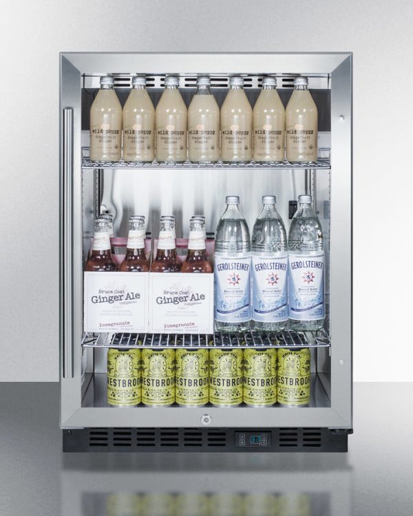 Summit - 24  Wide Built-In Beverage Center | SCR610BLCSS Fashion