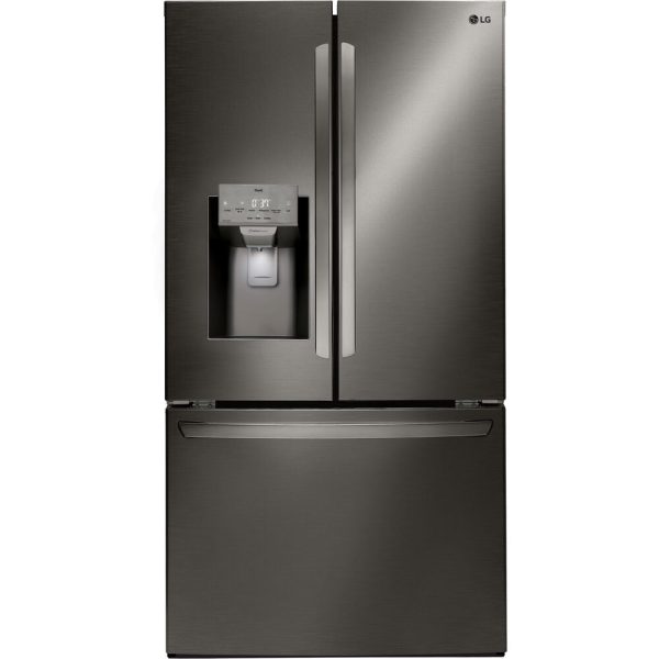 LG - 28 CF French Door, Ice and Water with Single IceRefrigerators - LRFS28XBD Online now