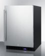 Summit - 24  Wide Built-In All-Freezer With Icemaker | [SCFF53BSSIM] Online Sale