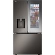 LG - 26 CF Counter Depth 3 Door French Door, Mirror InstaView DIDRefrigerators - LRYKC2606D on Sale