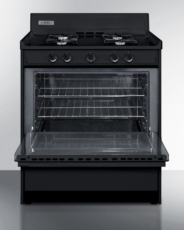 Summit - 30  Wide Gas Range, Open Burners | TNM2107C on Sale