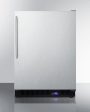 Summit - 24  Wide Built-In All-Freezer With Icemaker | [SCFF53BXCSSHVIM] Supply