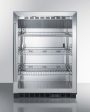 Summit - 24  Wide Built-In Beverage Center | SCR610BLCSS Fashion