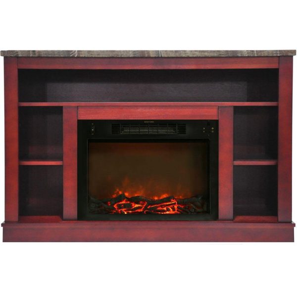 Cambridge 47 In. Electric Fireplace with Enhanced Log Insert Online now