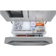 LG - 26 CF Counter Depth 3 Door French Door, Ice and Water w  4 Types of IceRefrigerators - LRYXC2606S For Sale