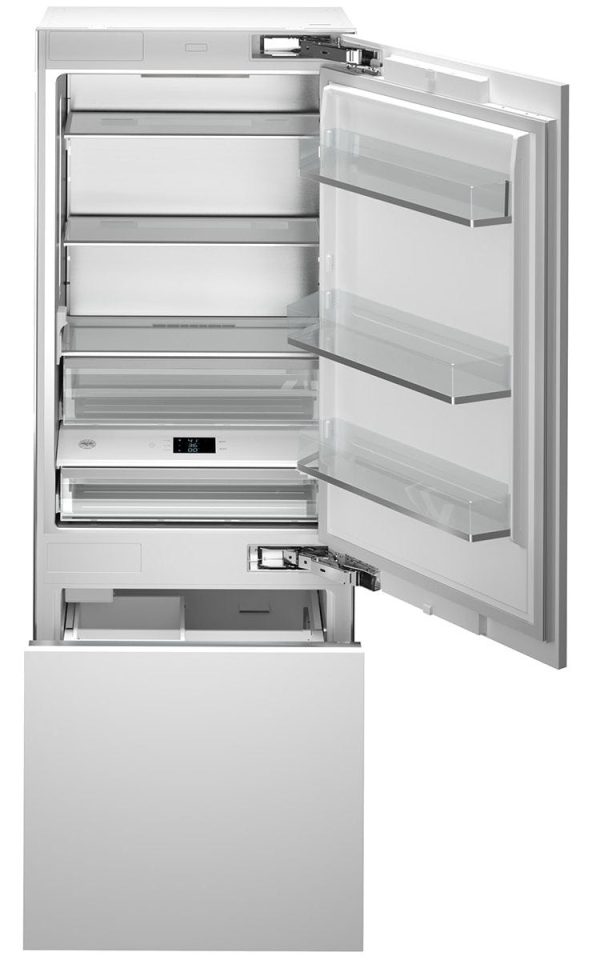 Bertazzoni | 30  Built-in refrigerator - Panel ready - Premium model - with automatic ice maker and internal water dispenser - reversible doors | REF30BMBZPNV Online