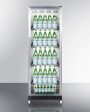 Summit - 24  Wide Mini Reach-In Beverage Center with Dolly | SCR1401RICSS Online