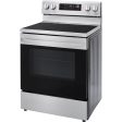 LG - 6.3 CF   30  Electric Range, Convection, Air Fry, ThinQRanges - LREL6323S For Sale