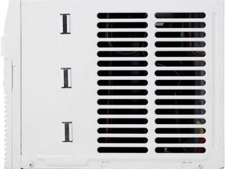 LG - 5,000 BTU Window Air Conditioner, Flat Panel, R32 - White For Discount