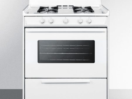 Summit - 30  Wide Gas Range | WNM2307KW Discount