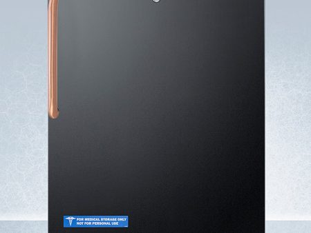 Summit - 24  Wide All-Refrigerator with Antimicrobial Pure Copper Handle | FF7LBLKTBC Sale