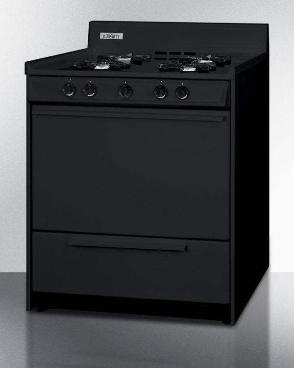 Summit - 30  Wide Gas Range, Open Burners | TNM2107C on Sale