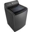 LG - 5.0 CF Ultra Large Capacity Top Load WasherTop-Load Washers - WT7150CM Online now