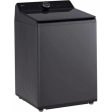 LG - 5.5 CF Top Load Washer, LCD Digital Dial Control, TurboWash3D, Easy Unload - Black Steel - WT7900HBA For Sale