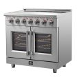 Forno - Massimo 36  Freestanding French Door Electric Range - FFSEL6955-36 Cheap