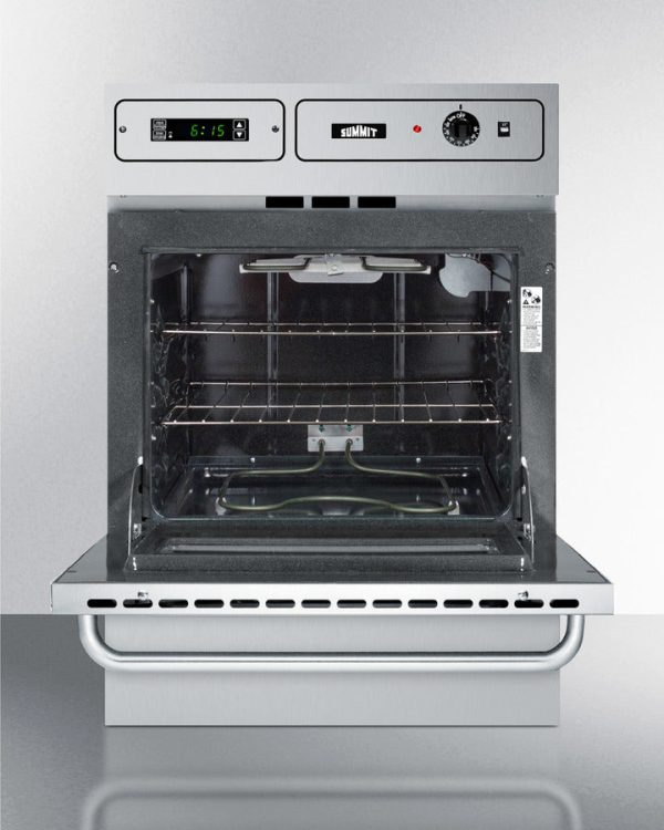 Summit - 24  Wide Electric Wall Oven | TEM788BKW Online now