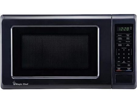 Magic Chef - 0.7 Cu Ft Countertop 700 Watt Digital TouchMicrowaves - MC77MB Fashion