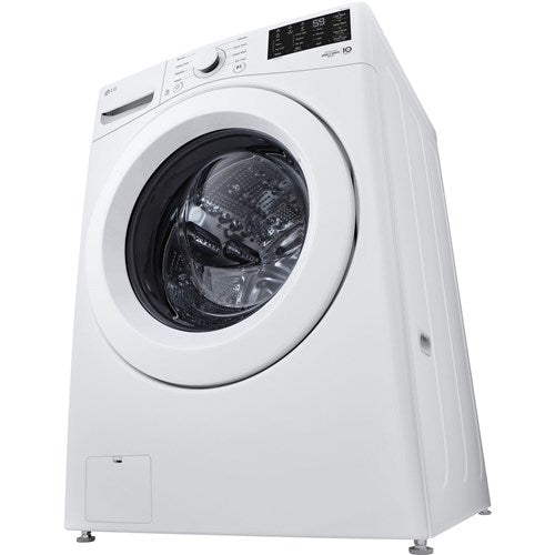 LG - 5.0 CF Ultra Large Capacity Front Load Washer with ColdWash, NFC Tag OnWash Machines - WM3470CW Fashion