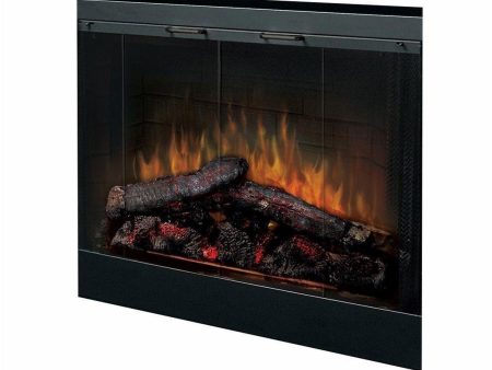 Dimplex - 39-inch Deluxe Built-In Electric Firebox With Logs | BF39DXP Sale