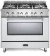 Verona - Prestige 36  Gas Single Oven Range - 5 Burners - Stainless Steel, Matte Black, White For Sale