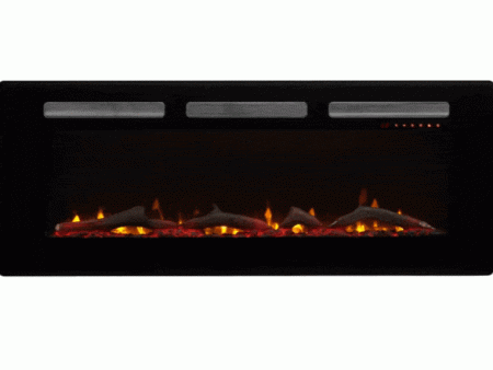 Dimplex - 48-inch Sierra Series Wall Mount Built-In Linear Electric Fireplace | SIL48 Discount