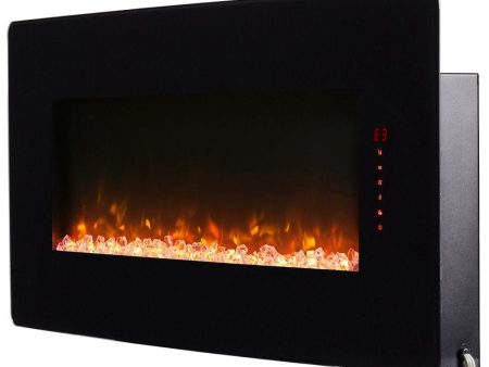 Dimplex -  42-inch Winslow Wall-mounted Tabletop Linear Electric Fireplace | SWM4220 on Sale