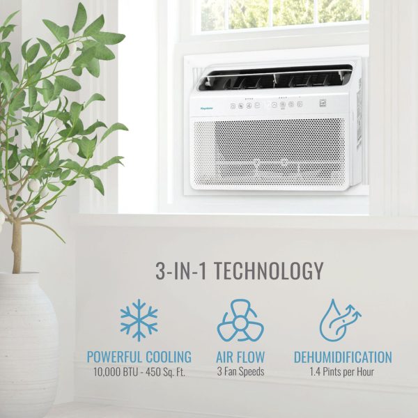 Keystone - 10,000 Window AC, 115V, Inverter, Energy StarWindow A C - KSTAW10INV Online Hot Sale